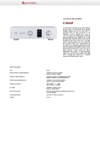 Luxman C-600F-Brochure